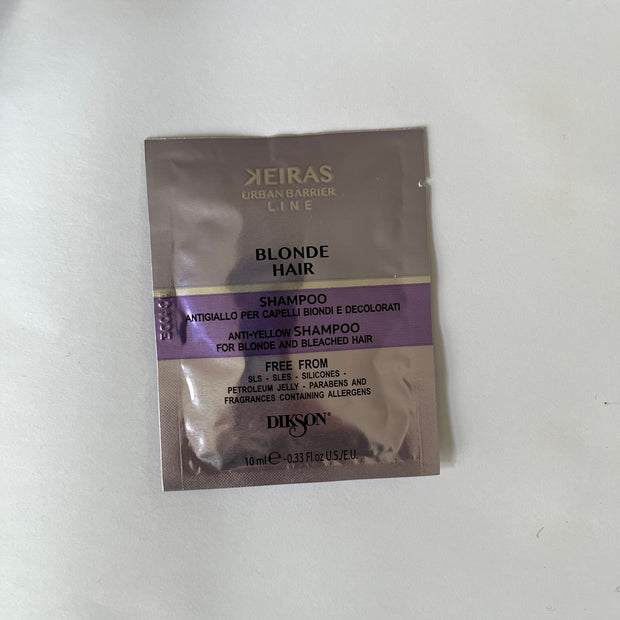 Keiras Blonde Hair (Anti-Yellow) Shampoo 10ml - Tester Pouch