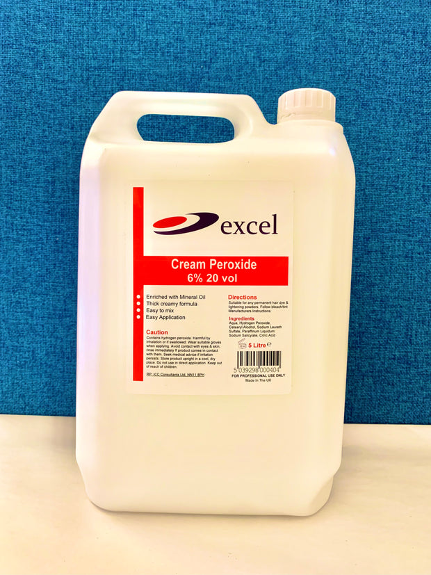 CREAM PEROXIDE 5L 20 VOL 6%